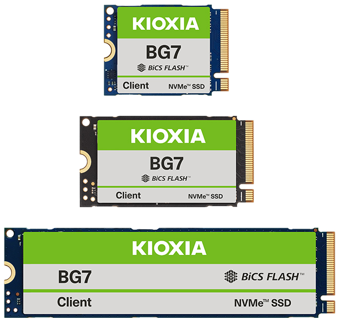 KIOXIA BG7 系列用戶端 SSD