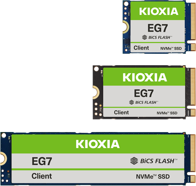 KIOXIA EG7 系列客戶級 SSD