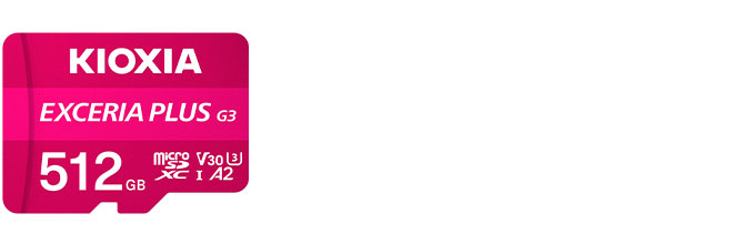 EXCERIA PLUS G3 microSD 記憶卡下載產品圖